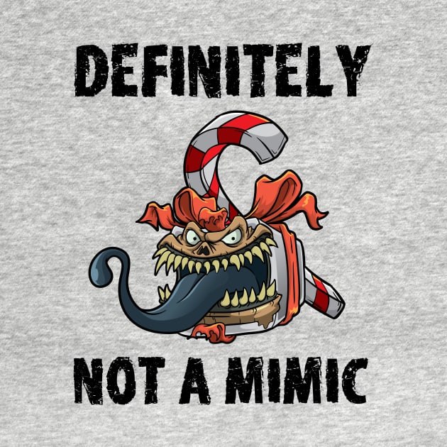 Roleplaying Mimic Creature RPG Joke Meme DM PnP Christmas by TellingTales
